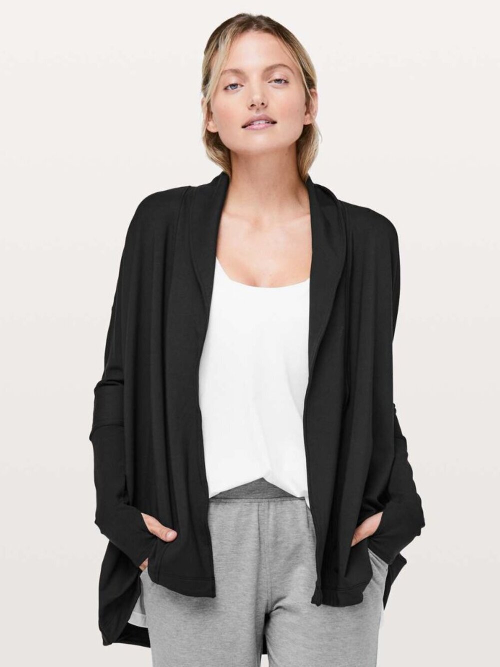Lululemon Back In Action Wrap - 12/14 Black